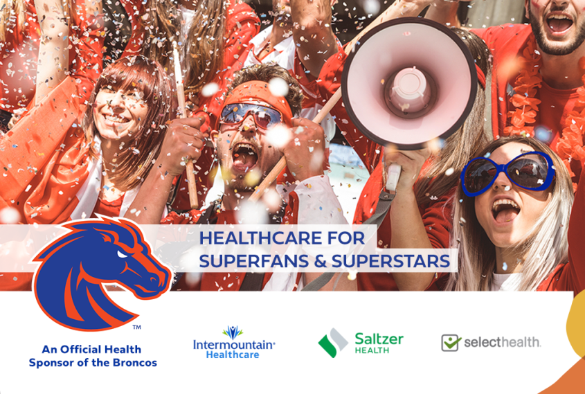 Saltzer Health & SelectHealth Announce New Partnership with Boise State Athletics