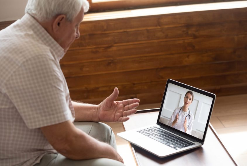 Skip the waiting room! Patients can visit with their doctor via telehealth