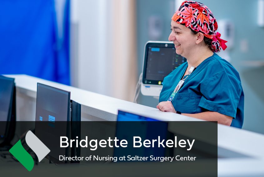 Meet Bridgette Berkeley, Director of Nursing at Saltzer Surgery Center